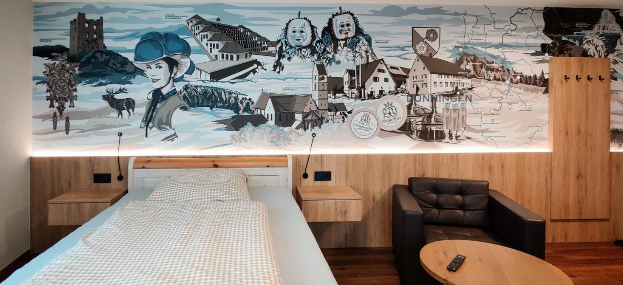 Braustube Wehle Hotel Dunningen Bagian luar foto