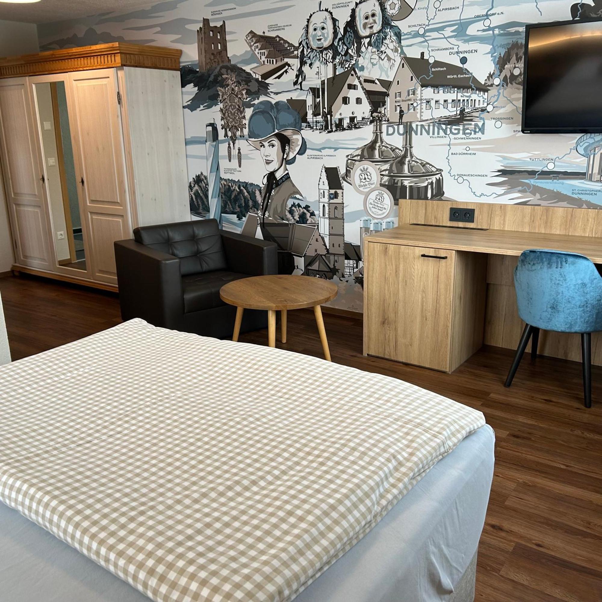 Braustube Wehle Hotel Dunningen Bagian luar foto