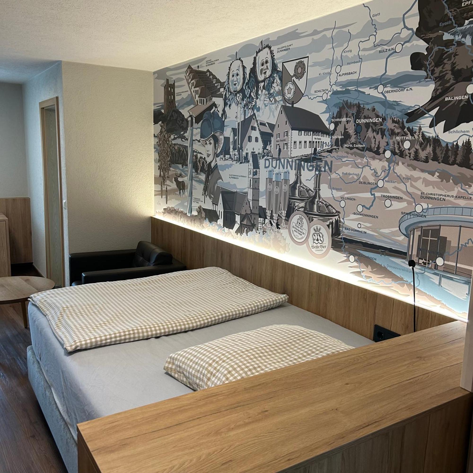 Braustube Wehle Hotel Dunningen Bagian luar foto